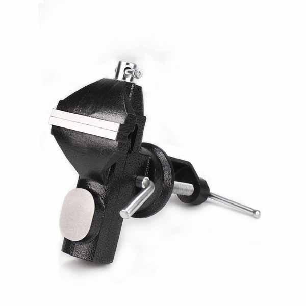 Mini Bench Vise Clamp On with 360 Degree Swivel 5