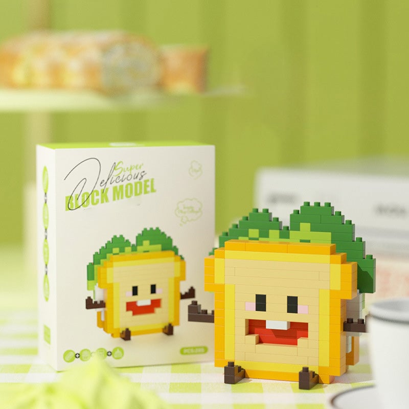 Mini Building Blocks Food Model Kit Set of 2 Sandwich 1