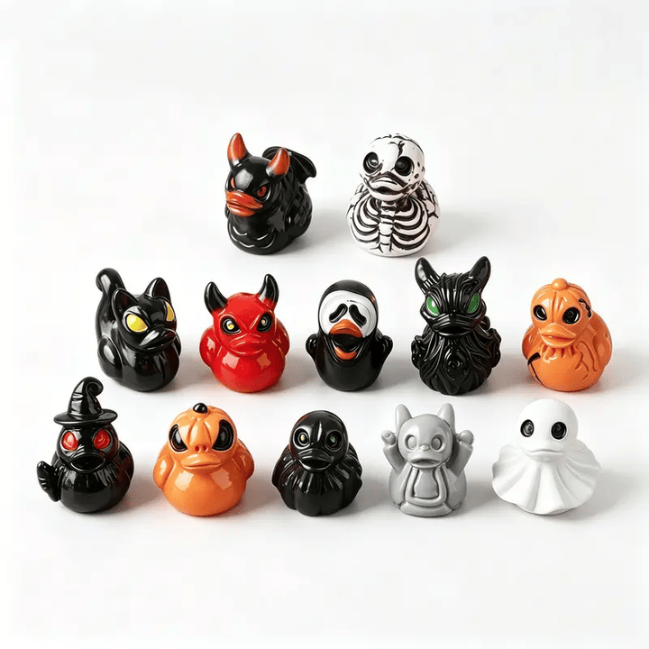 Mini Halloween Resin Duck Figurines 24 Pieces 1