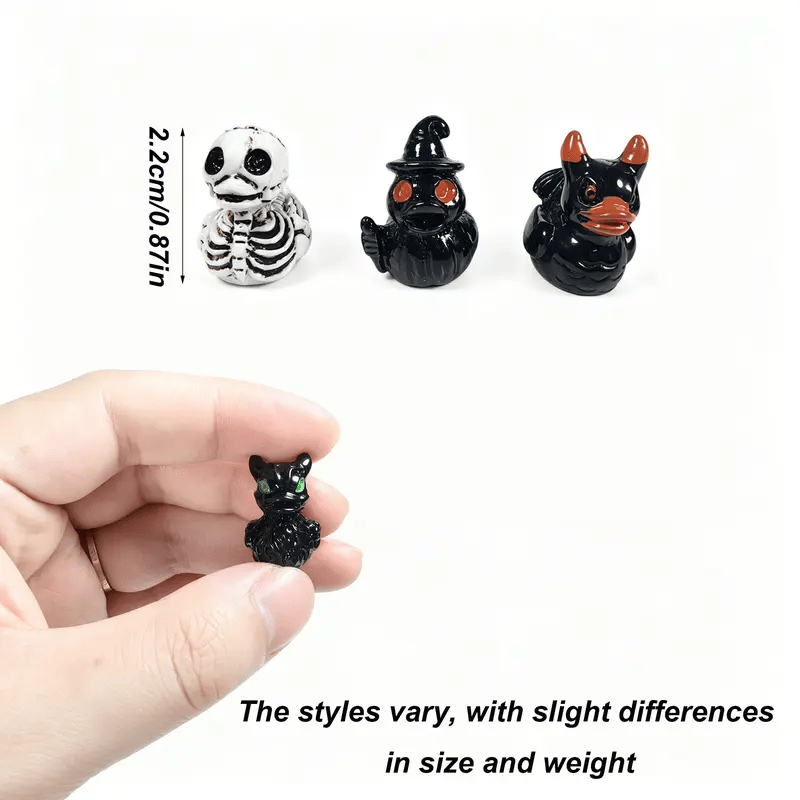 Mini Halloween Resin Duck Figurines 24 Pieces 5