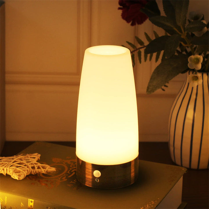 Motion Sensor LED Table Lamp 6.1 Inch Wireless Warm Set of 3 6