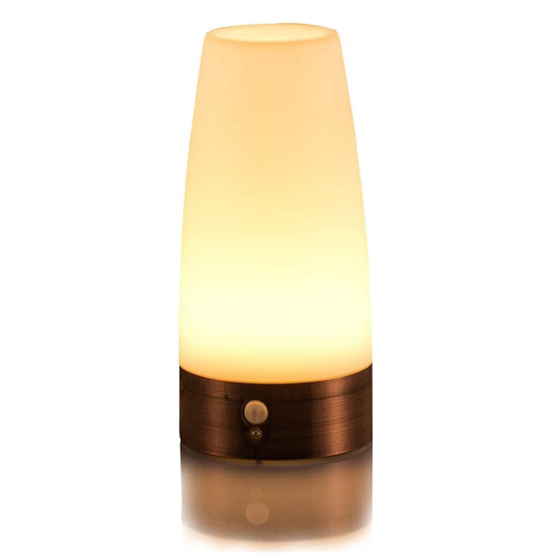 Motion Sensor LED Table Lamp 6.1 Inch Wireless Warm Set of 3 Round 1