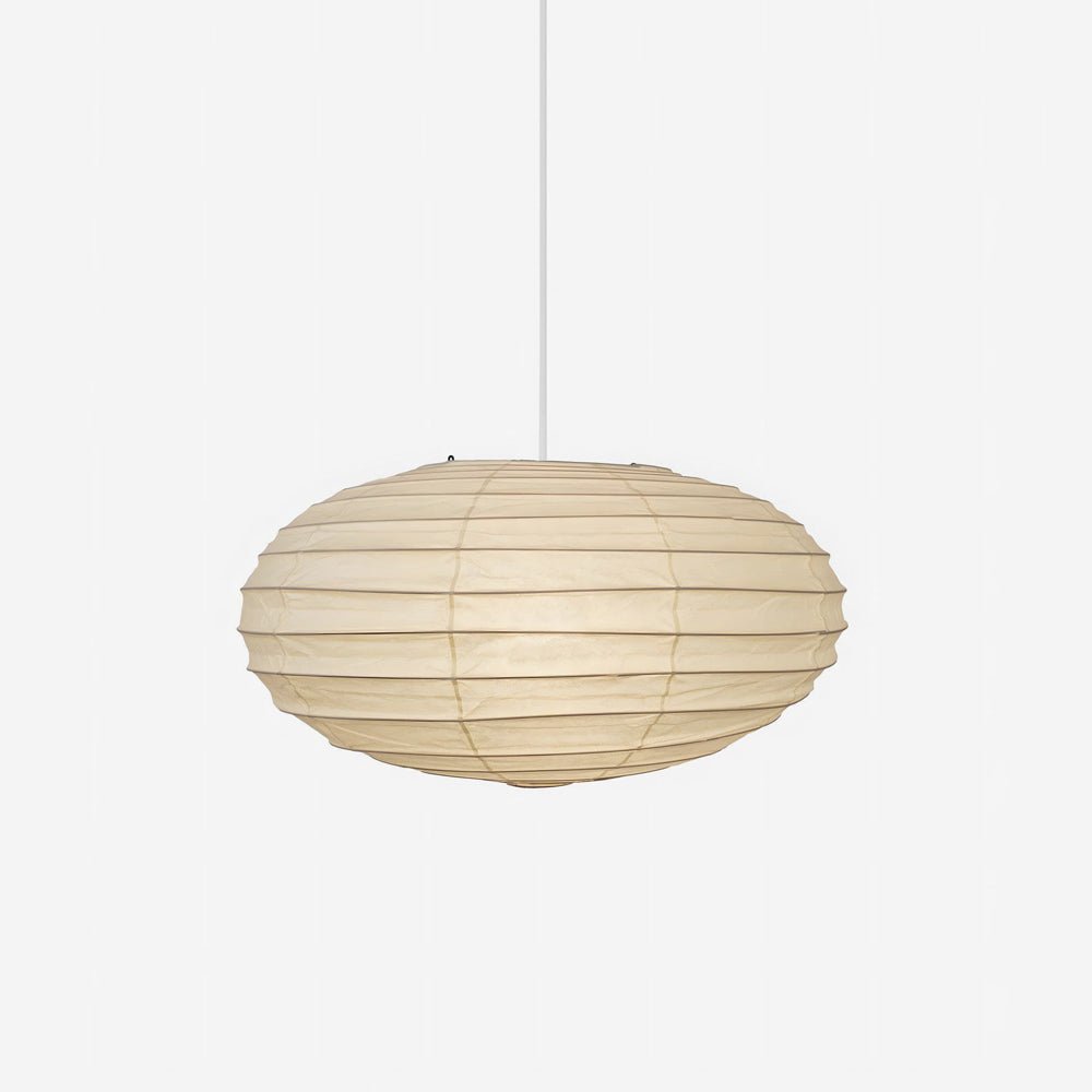 Mulberry Paper Lantern Pendant Light Round White 19.7 in Set of 2 1