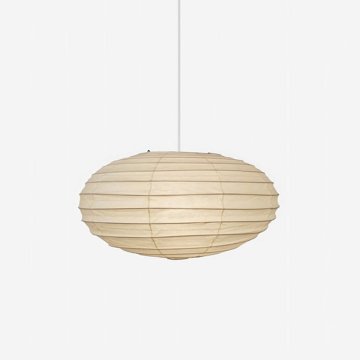 Mulberry Paper Lantern Pendant Light Round White 19.7 in Set of 2 1