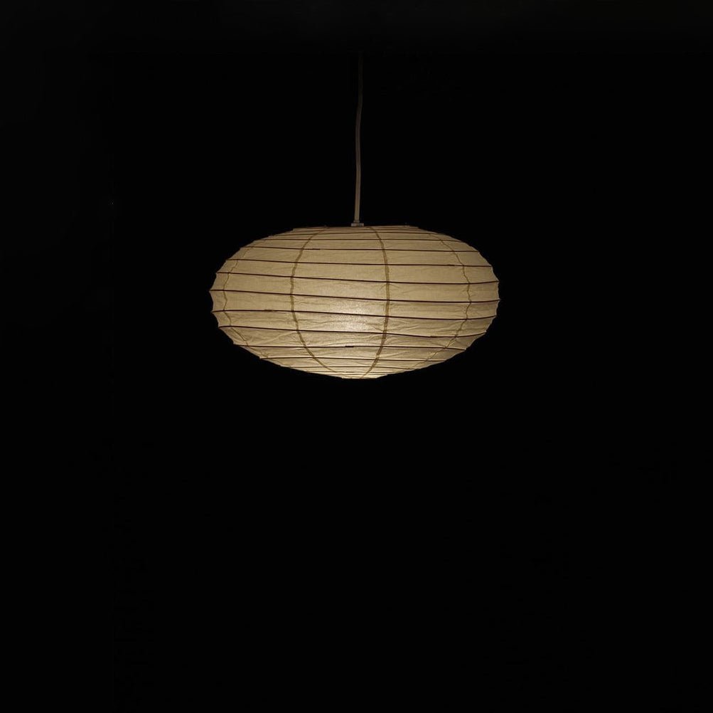 Mulberry Paper Lantern Pendant Light Round White 19.7 in Set of 2 8
