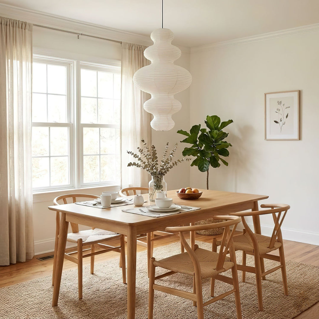 Mulberry Paper Lantern Pendant Light Tiered Shade 18.5 in 7