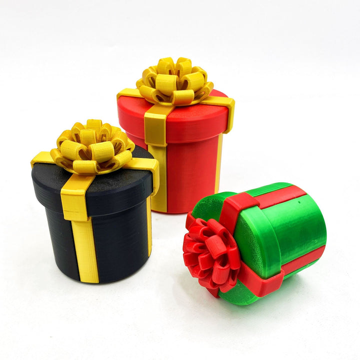 Nested Screw Gift Box 10 Layers 2.95 x 2.95 x 3.35 inch Green 1