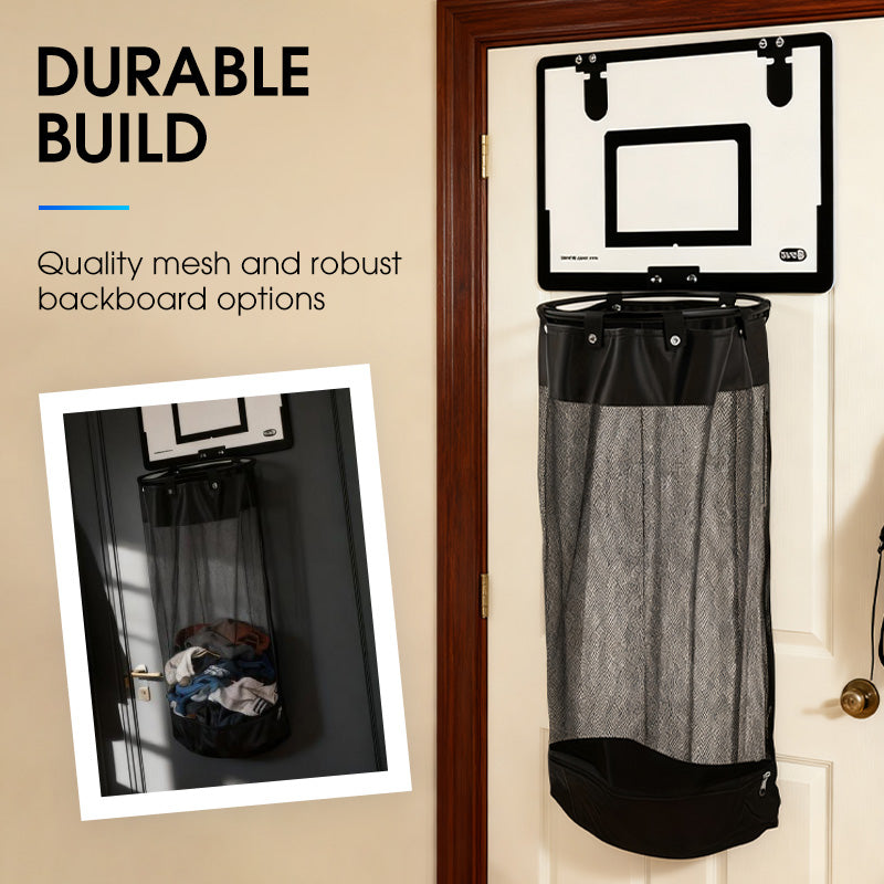 Over the Door Basketball Hoop Laundry Hamper Set of 2 2
