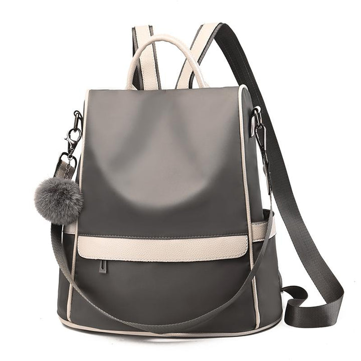 Oxford Cloth Backpack with Shoulder Strap 12.6 x 5.9 x 13 Inches 1
