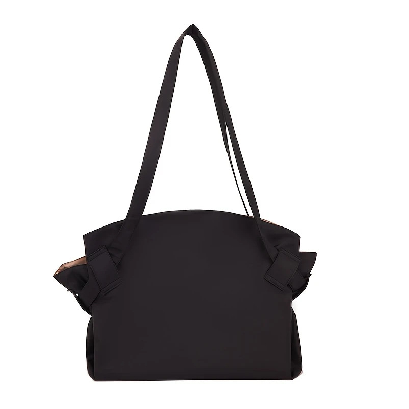 Picnic Mat Tote Bag 2 in 1 Oxford 39.4 Inch Black 1