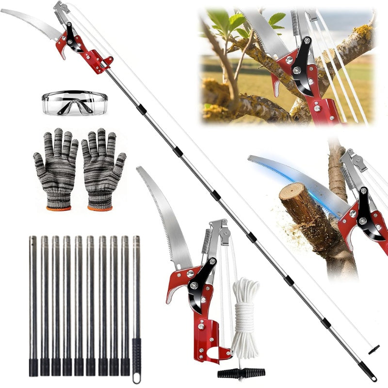 Pole Saw and Tree Pruner 14 ft Extendable 1