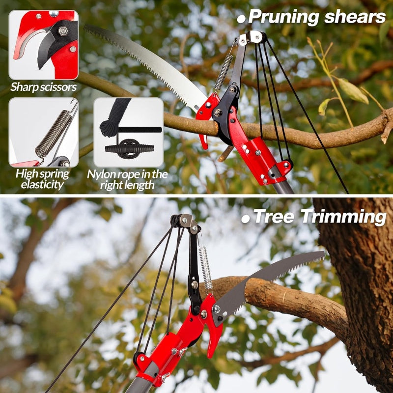 Pole Saw and Tree Pruner 14 ft Extendable 3