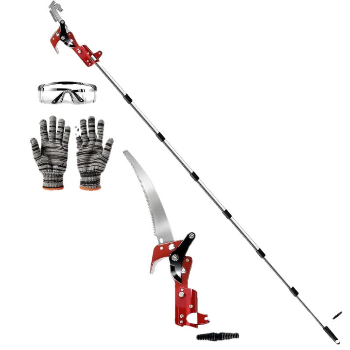 Pole Saw and Tree Pruner 14 ft Extendable on white