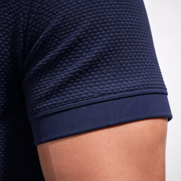 JAMES TEXTURED POLO SHIRT | BREATHABLE COMFORT FOR SUNNY DAYS