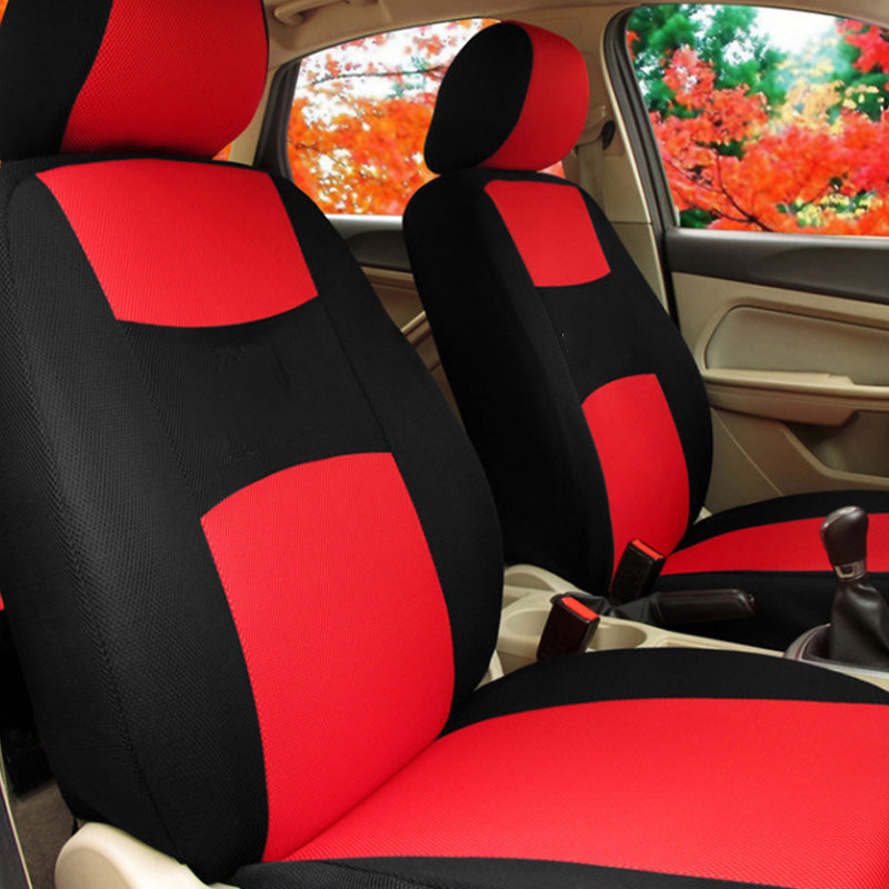 Polyester Front Car Seat Covers Set of 2 1