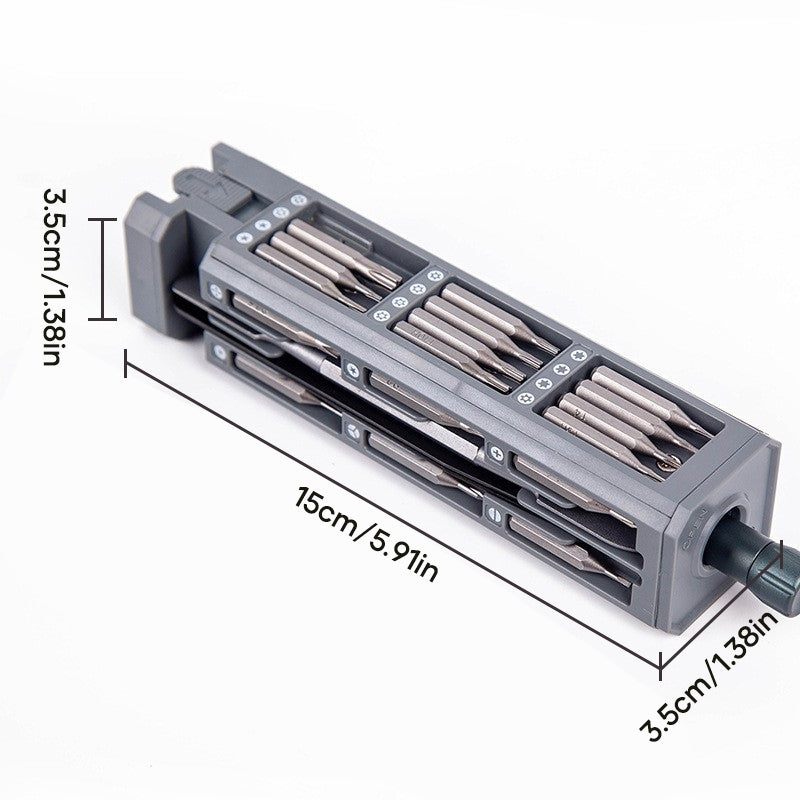 Precision Mini Screwdriver Set with Magnetic Case Set of 3 6