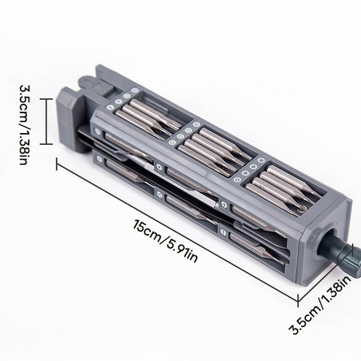 Precision Mini Screwdriver Set with Magnetic Case Set of 3 6