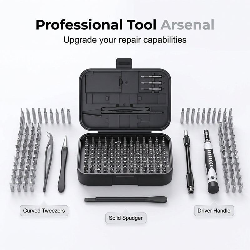 Precision Screwdriver Set 130 in 1 Magnetic Bits with Carry Case 1
