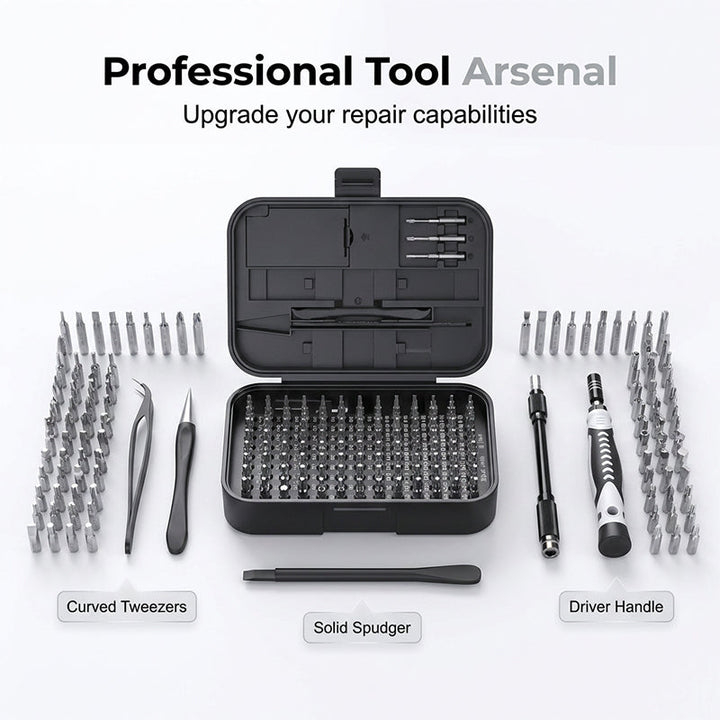 Precision Screwdriver Set 130 in 1 Magnetic Bits with Carry Case 1