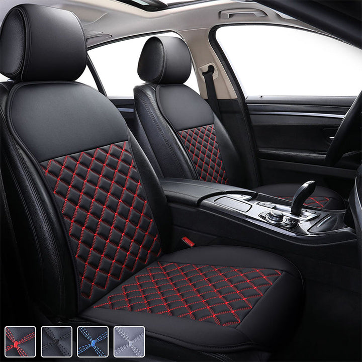 PU Leather Car Seat Cushion with Non Slip Backing 1