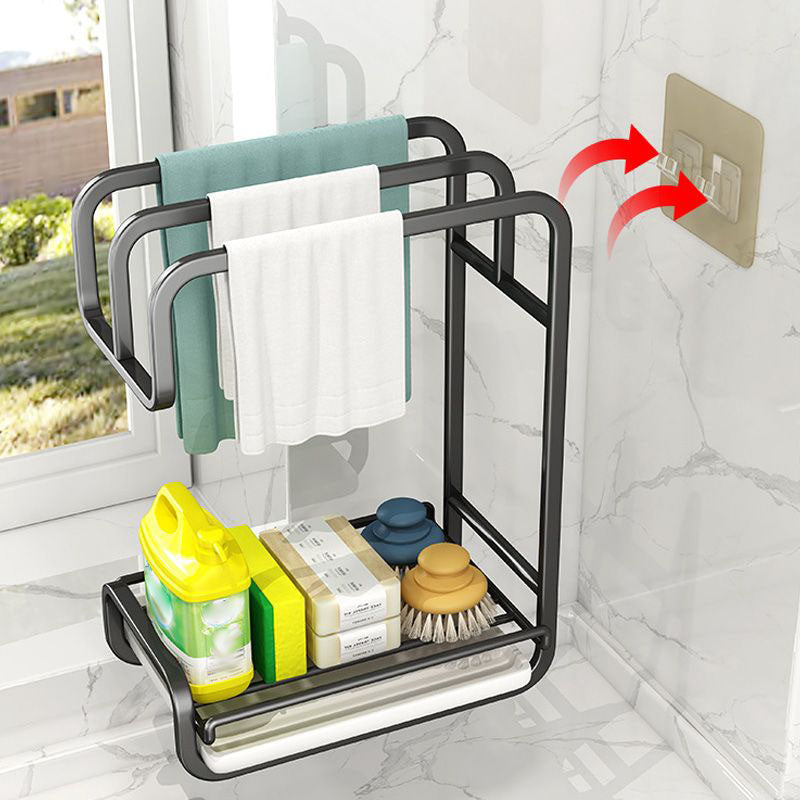 Rag and Sponge Drying Rack 10.6 x 7.9 x 5.1 Inch with Drip Tray 2