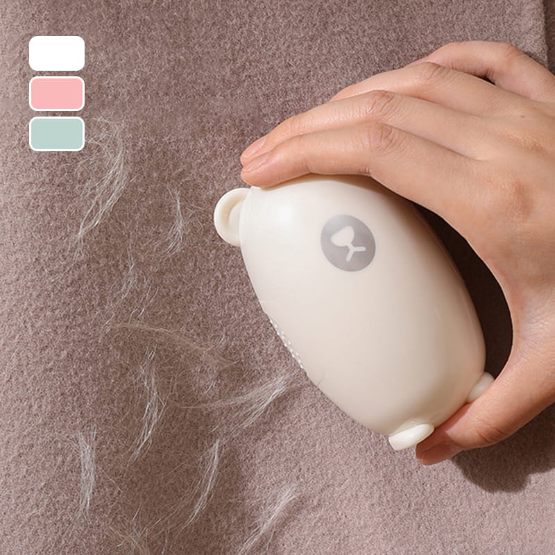 Reusable Lint Roller Ball Washable 3.9 Inch Bear Shape 1
