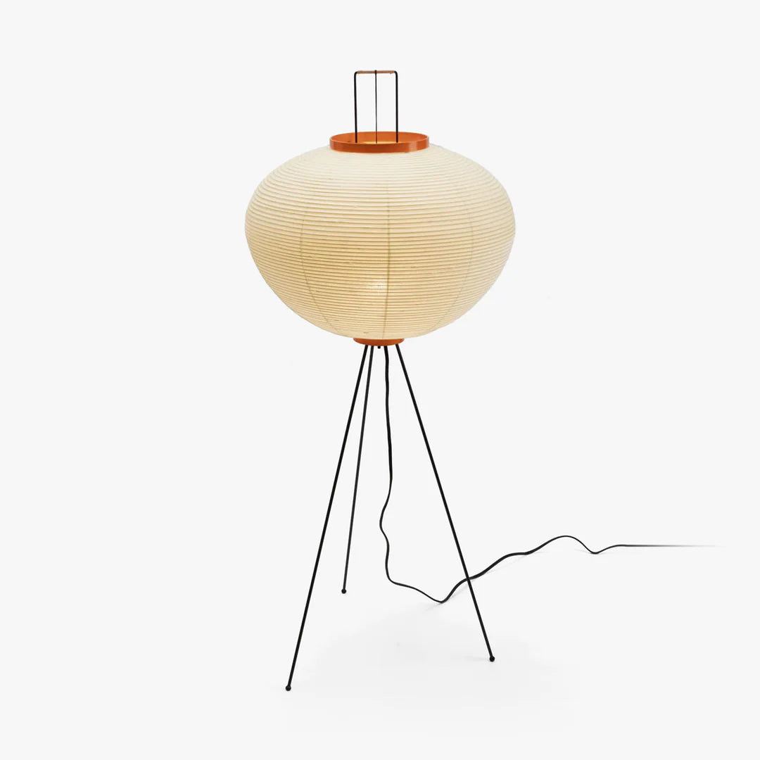 Rice Paper Floor Lamp Lantern on Tripod Legs 47.2 in Set of 2 19.7 x 47.2 in 1