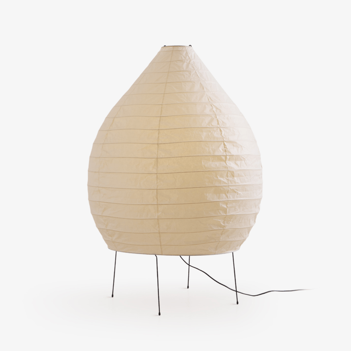 Rice Paper Lantern Floor Lamp Teardrop Shade 43.3 in 1