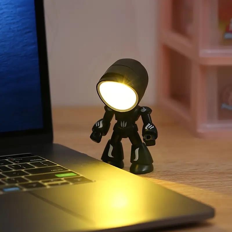Robot LED Night Light ABS 3.7 Inch Set of 3 2