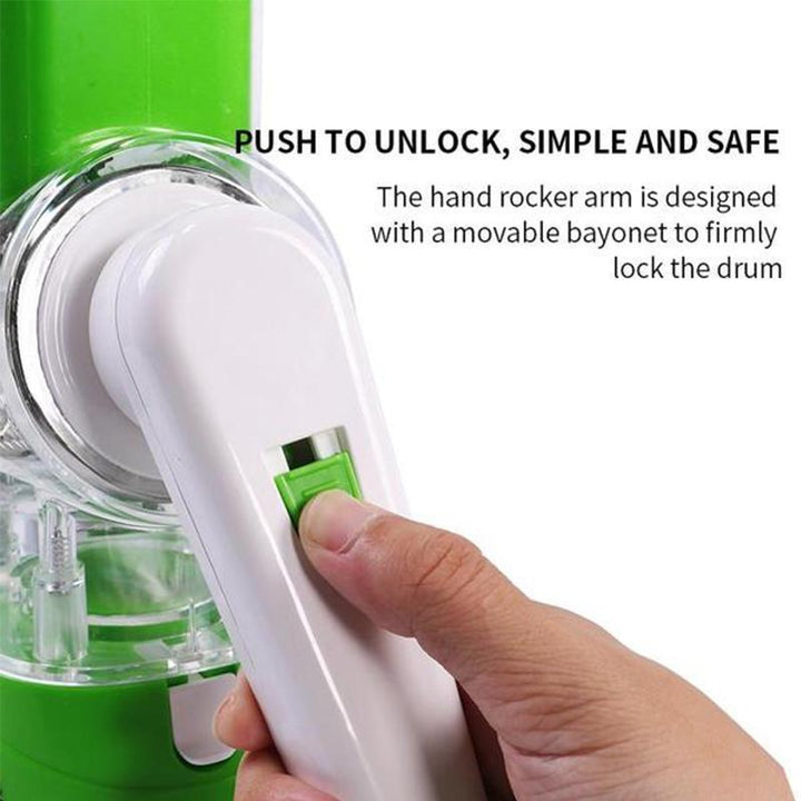 Rotary Cheese Grater with 3 Stainless Steel Drums 7