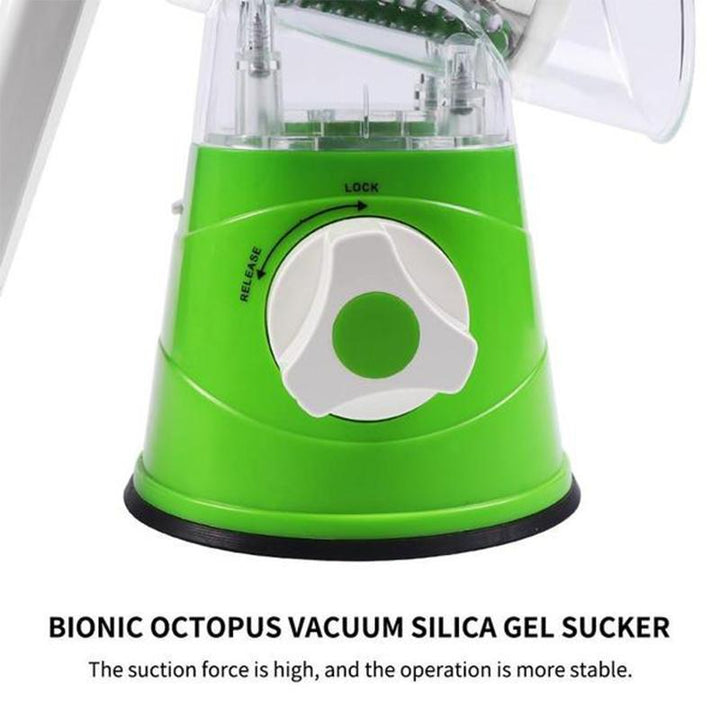 Rotary Cheese Grater with 3 Stainless Steel Drums 9