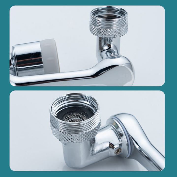 Rotating Faucet Aerator Extender 1080 Degree 7
