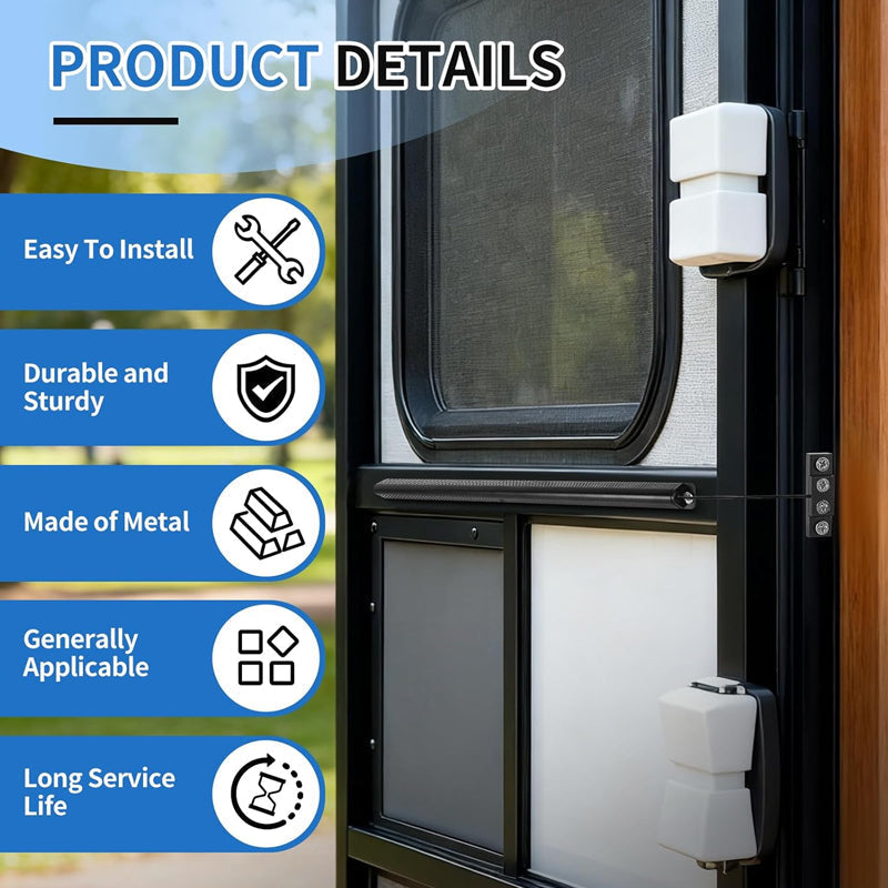 RV Screen Door Closer 17.1 Inch Adjustable Tension 5