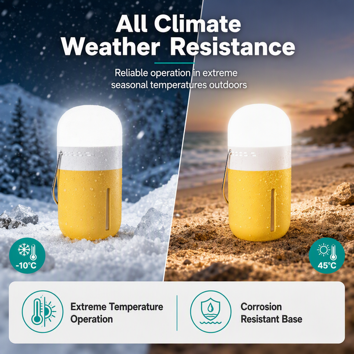 Saltwater Powered LED Camping Lantern 100 Lumens 5