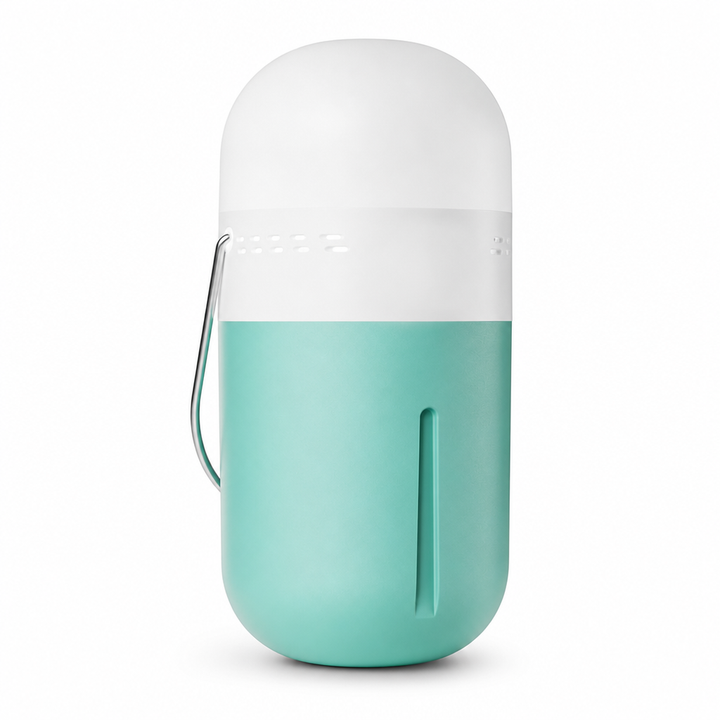 Saltwater Powered LED Camping Lantern 100 Lumens Green 1