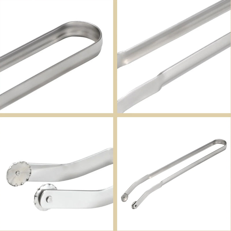 Sausage Turning Tongs Stainless Steel 15 Inch Set of 3 3