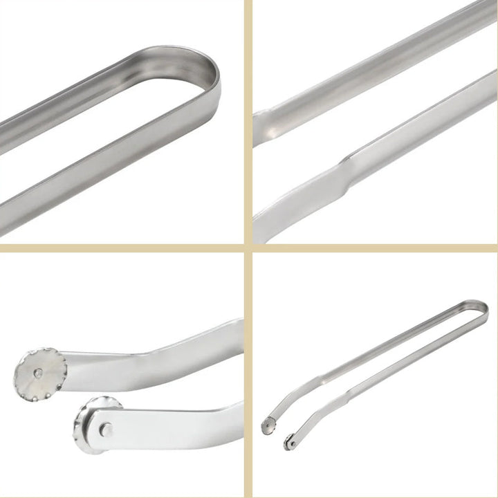 Sausage Turning Tongs Stainless Steel 15 Inch Set of 3 3