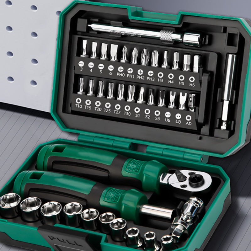 Screwdriver and Socket Set 40 Piece with Case 3