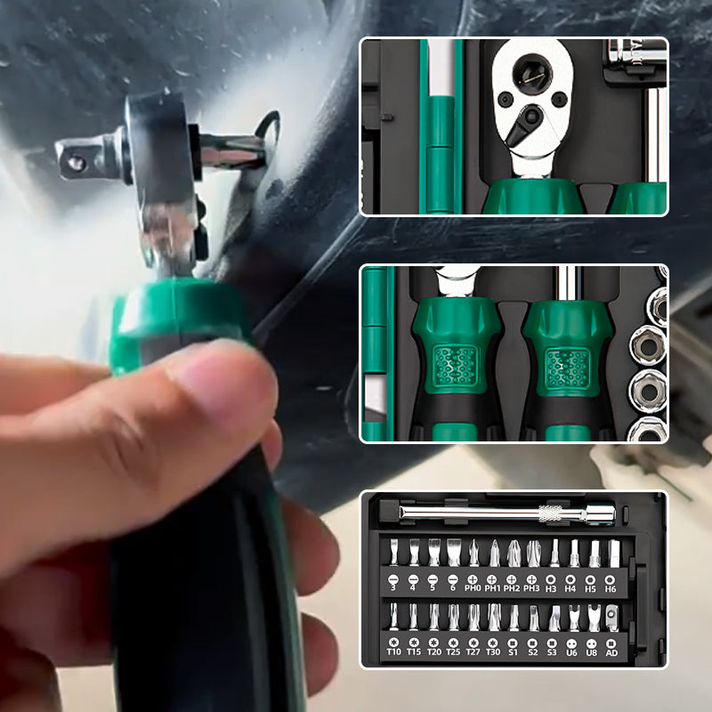 Screwdriver and Socket Set 40 Piece with Case 5