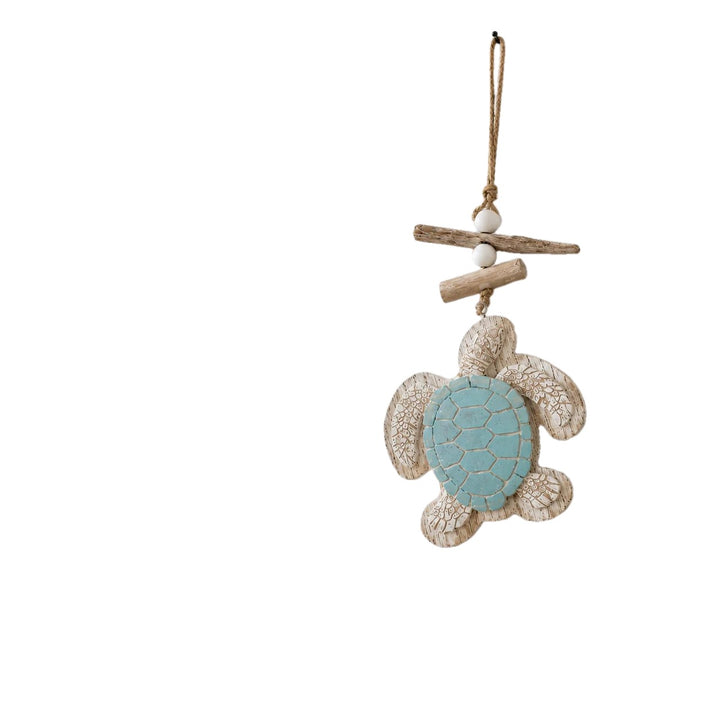 Sea Turtle Wall Decor with LED Lights and Remote on white