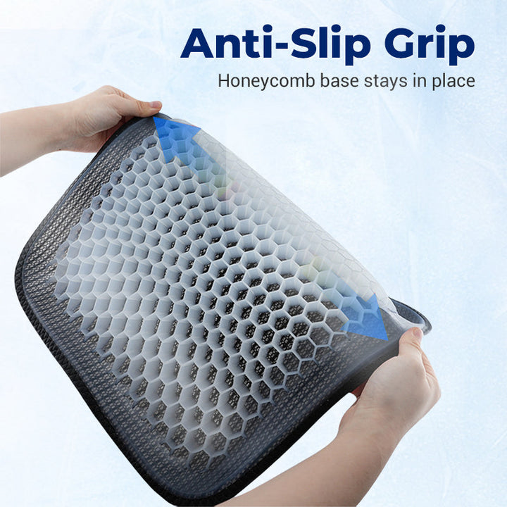Seat Cushion PVC with Honeycomb Base 16.5 x 11.8 Inch 2