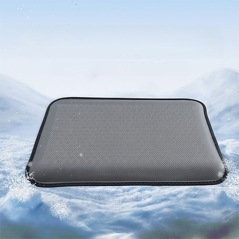 Seat Cushion PVC with Honeycomb Base 16.5 x 11.8 Inch Gray 1