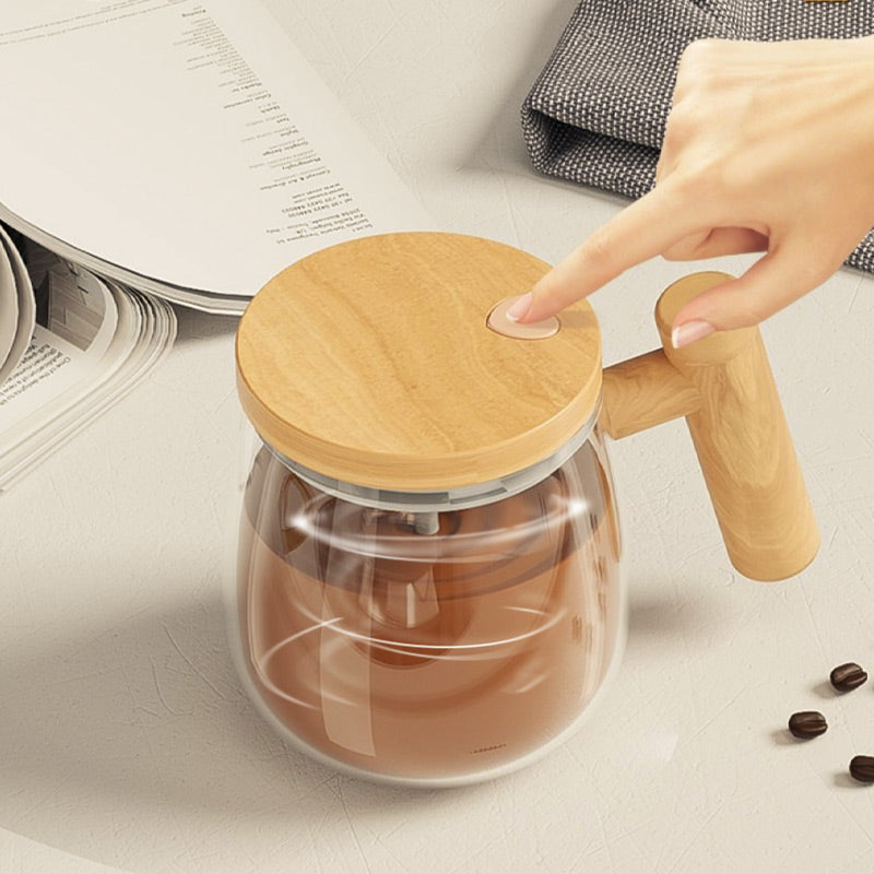 Self Stirring Mixing Mug 400 ml Battery Powered Set of 3 4