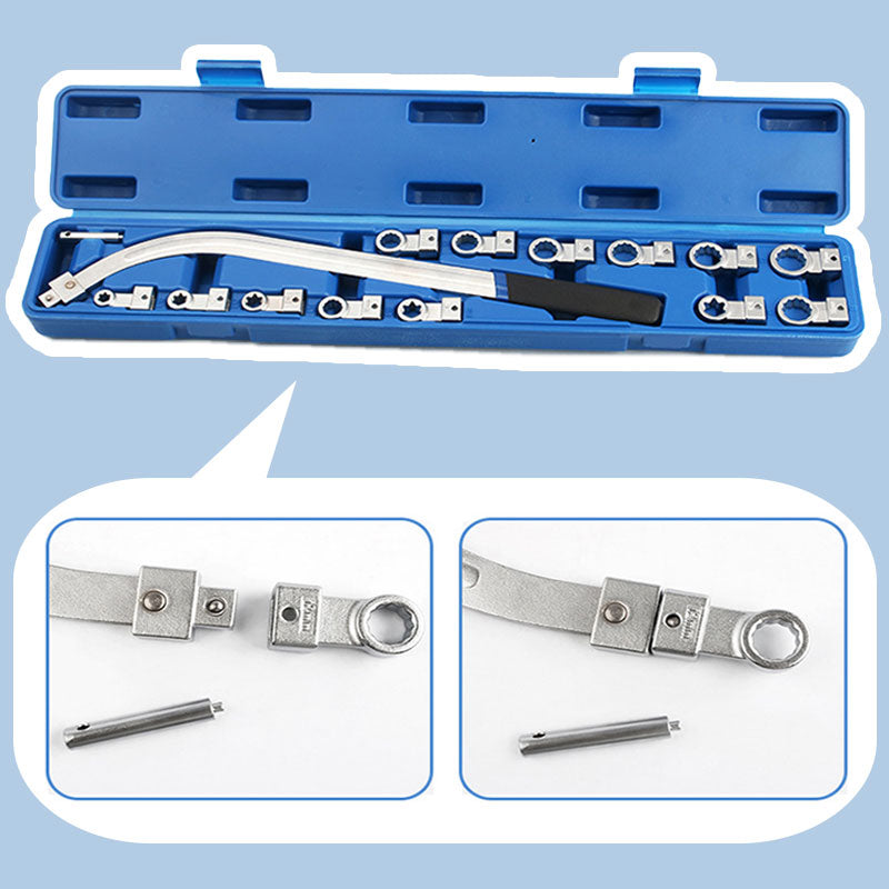 Serpentine Belt Wrench Set 15 Piece with Case 3