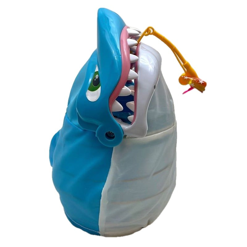 Shark Fishing Game with 12 Sea Creatures on white
