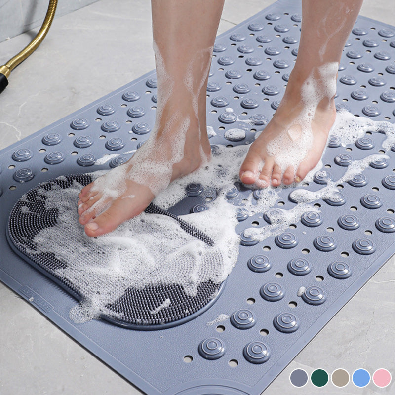 Shower Mat with Suction Cups and Drain Holes PVC 4
