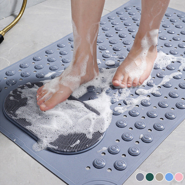 Shower Mat with Suction Cups and Drain Holes PVC 4