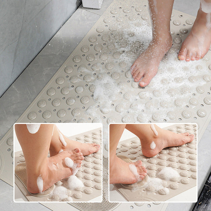 Shower Mat with Suction Cups and Drain Holes PVC 5