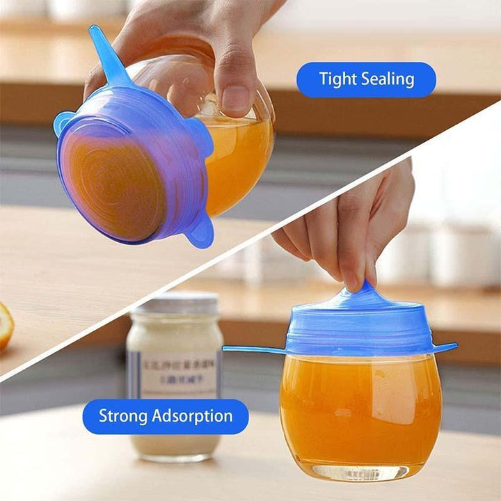 Silicone Stretch Lids Set of 12 for Bowls and Containers 2