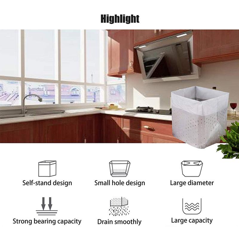Sink Drain Strainer Bags 30 Pack 5